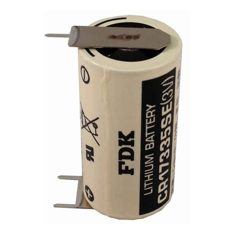 FDK CR17335SE-FT1 Battery - 3V 1800mAh Lithium (3 pin)