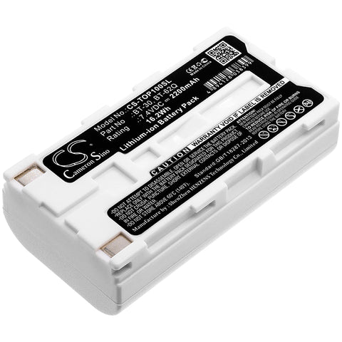 Topcon BT-62Q Battery Replacement (2200mAh)