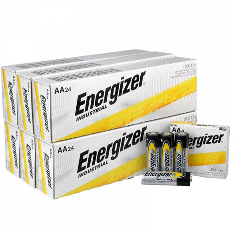 Energizer Industrial AA Batteries - EN91 Wholesale Case of 144