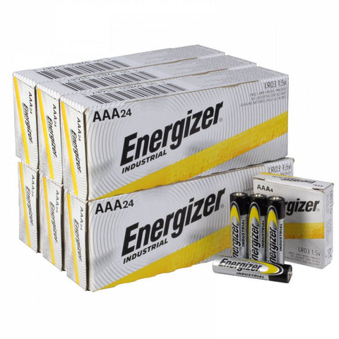 Energizer Industrial AAA Batteries - EN92 Wholesale Case of 144