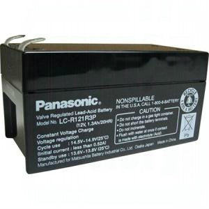 Panasonic LC-R121R3P Battery Replacement - 12 Volt 1.3 Ah