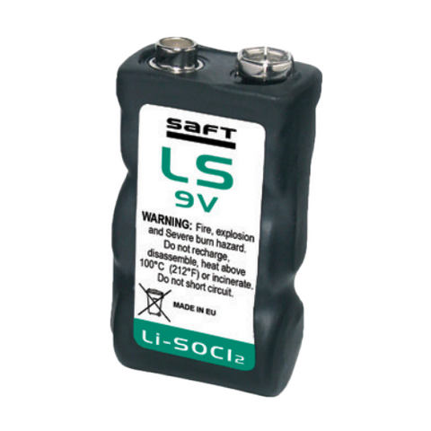 Saft LS9V Battery - 9 Volt Lithium
