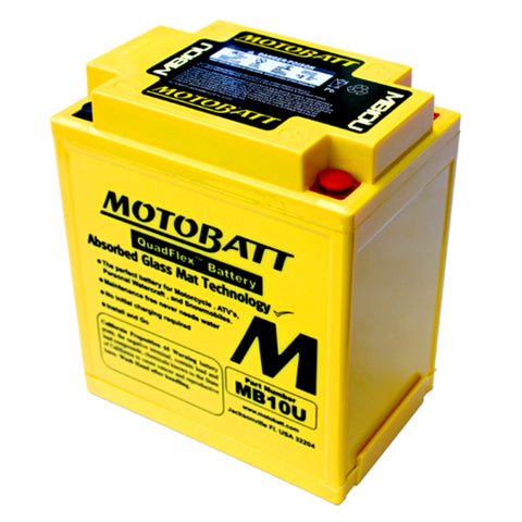 Motobatt MB10U Battery - 12V 14.5Ah 175CCA Sealed AGM