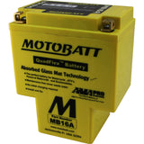 Motobatt MB16A Battery - 12V 19Ah 200CCA Sealed AGM