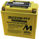 Motobatt MB16U Battery - 12V 20Ah 250CCA Sealed AGM