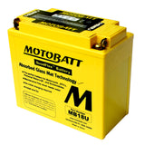 Motobatt MB18U Battery - 12V 22.5Ah 280CCA Sealed AGM