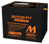 Motobatt MBHD12H Battery - 12V 33Ah 420CCA Sealed AGM