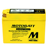 Motobatt MBT4BB Battery - 12V 2.5Ah 40CCA Sealed AGM