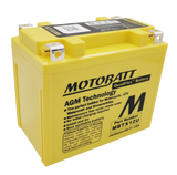 Motobatt MBTX12U Battery - 12V 14Ah 200CCA Sealed AGM