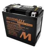 Motobatt MBTX12UHD Battery - 12V 14Ah 200CCA Sealed AGM