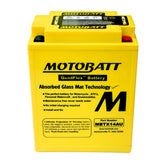 Motobatt MBTX14AU Battery - 12V 16.5Ah 250CCA Sealed AGM