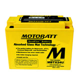 Motobatt MBTX24U Battery - 12V 25Ah 350CCA Sealed AGM