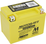 Motobatt MBTX4U Battery - 12V 4.7Ah 70CCA Sealed AGM
