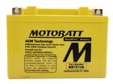 Motobatt MBTZ14S Battery - 12V 11.5Ah 190CCA Sealed AGM