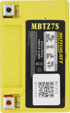 Motobatt MBTZ7S Battery - 12V 6.5Ah 130CCA Sealed AGM
