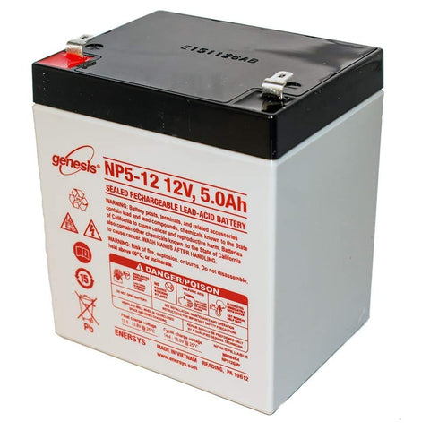 Enersys - Genesis NP5-12 Battery (.187" Fast On Terminals)