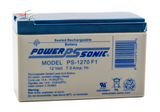Power Sonic PS-1270 F1 Battery - 12 Volt 7 Amp Hour
