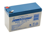 Power Sonic PS-1290 F2 Battery - 12 Volt 9 Amp Hour