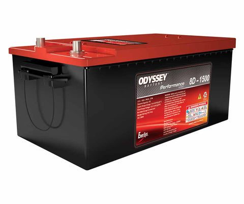 Odyssey ODP-AGM8D - 8D-1500 Battery - Sealed AGM